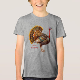 Thanksgiving Turkije Boys T-shirt