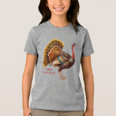 Thanksgiving Turkije Boys T-shirt (Voorkant)