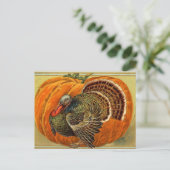  Thanksgiving Turkije Briefkaart (Staand voorkant)