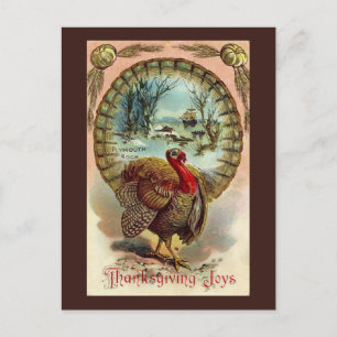 Thanksgiving Turkije Briefkaart