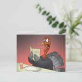 Thanksgiving Turkije Briefkaart (Staand voorkant)