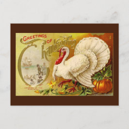  Thanksgiving Turkije Briefkaart