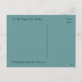  Thanksgiving Turkije-Briefkaart Feestdagenkaart (Achterkant)