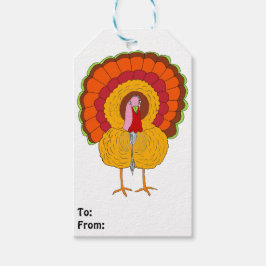 Thanksgiving Turkije Cadeau Labels Cadeaulabel