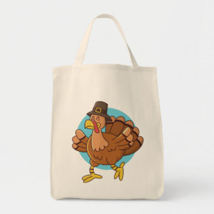 Thanksgiving Turkije canvas tassen