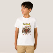Thanksgiving Turkije Cawing F-CAW-F T-shirt (Voorkant volledig)
