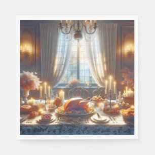 Thanksgiving Turkije Centerpiece Servet