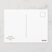 Thanksgiving Turkije Chase, Briefkaart (Achterkant)