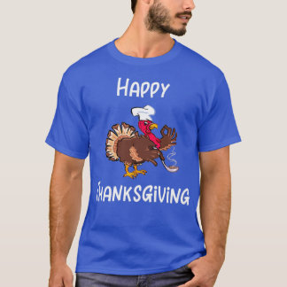 Thanksgiving Turkije Chef 2 T-shirt