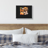 Thanksgiving Turkije Coquette Classic T-shirt Canvas Afdruk (Insitu (Slaapkamer))