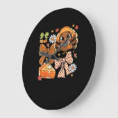 Thanksgiving Turkije Coquette Classic T-shirt Grote Klok (Hoek)