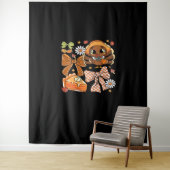 Thanksgiving Turkije Coquette Classic T-shirt Wandkleed (In situ)