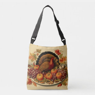 Thanksgiving Turkije Crossbody Tas