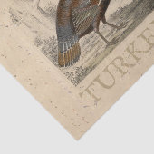 Thanksgiving  Turkije Dag Decoupage Tissuepapier (Detail)