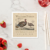 Thanksgiving  Turkije Dag Familienaam Servet (Insitu)