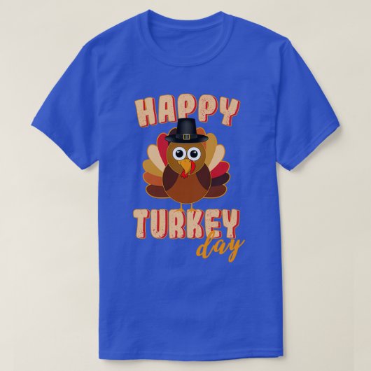 Thanksgiving Turkije Dag Funny Thanksgiving Happy  T-shirt (Design voorkant)