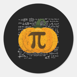 Thanksgiving Turkije Dag Pumpkin Pie Friendsgivi Ronde Sticker