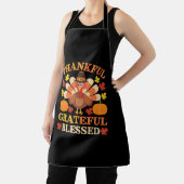 Thanksgiving Turkije dankbaar voor de grateful Ble Schort (Insitu)