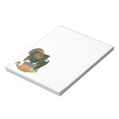 Thanksgiving Turkije, Eagle, Amerikaanse vlag Notitieblok (Linkerzijde)