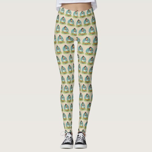 Thanksgiving Turkije — Eet Pie Leggings (Voorkant)