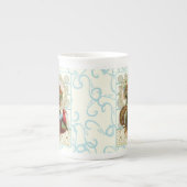  Thanksgiving Turkije en Cottage Porselein Kop (Voorkant)