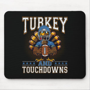 Thanksgiving Turkije en de "Touchdowns Football Ma Muismat