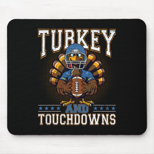 Thanksgiving Turkije en de "Touchdowns Football Ma Muismat (Voorkant)