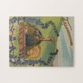 Thanksgiving Turkije en feestelijke feestdag Legpuzzel (Horizontaal)