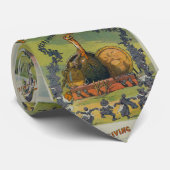  Thanksgiving Turkije en feestelijke feestdag Stropdas (Opgerold)