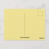  Thanksgiving Turkije en gerechten Briefkaart (Achterkant)