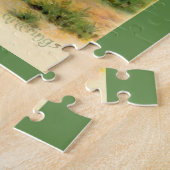 Thanksgiving Turkije en kuikens in pasta Legpuzzel (Zijkant)