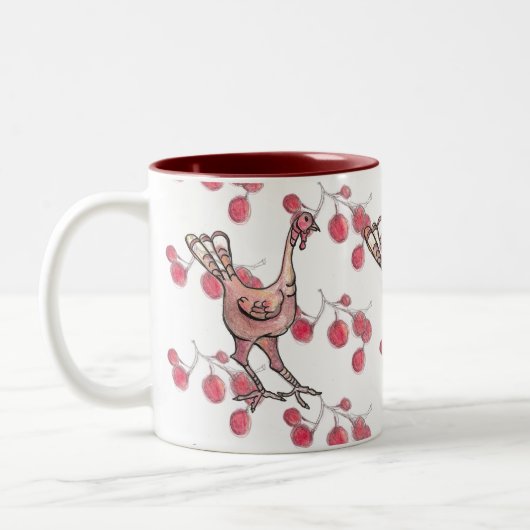 Thanksgiving Turkije en Mok Berry (Links)