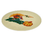 Thanksgiving Turkije en pompoen Snijplank (Hoek)