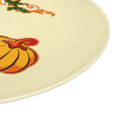 Thanksgiving Turkije en pompoen Snijplank (Hoek)