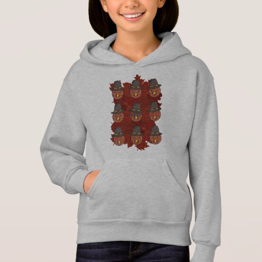 Thanksgiving Turkije Face Emoji Gift (Voorkant)
