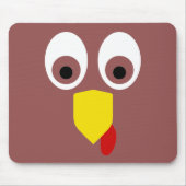Thanksgiving Turkije Face Muismat (Voorkant)