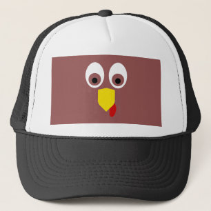 Thanksgiving Turkije Face Trucker Pet