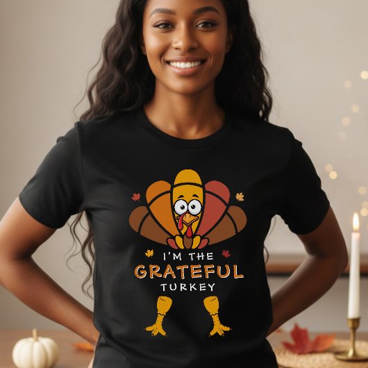 Thanksgiving Turkije Familie Matching Friendsgivin T-shirt