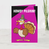 Thanksgiving Turkije Feestdagen Kaart (Voorkant)