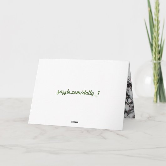 Thanksgiving Turkije Feestdagen Kaart (Achterkant)