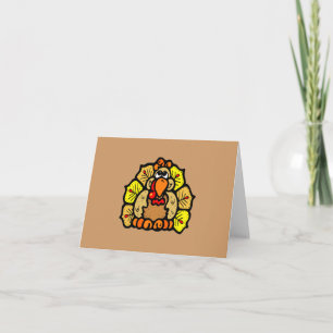 Thanksgiving Turkije Feestdagen Kaart