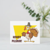 Thanksgiving Turkije Feestdagenkaart (Staand voorkant)