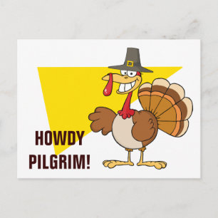 Thanksgiving Turkije Feestdagenkaart