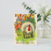  Thanksgiving Turkije Feestdagenkaart (Staand voorkant)