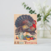Thanksgiving Turkije Feestdagenkaart (Staand voorkant)
