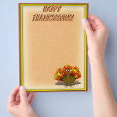 Thanksgiving Turkije Flyer (Hand)