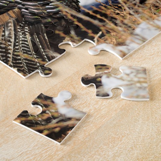 Thanksgiving Turkije Forest Legpuzzel (Zijkant)