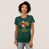 Thanksgiving Turkije Funny Disguise voor Kerstmis T-shirt (Voorkant volledig)