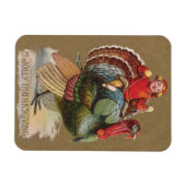Thanksgiving Turkije Funny  groeten Magneet (Horizontaal)