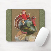 Thanksgiving Turkije Funny  groeten Muismat (Met muis)